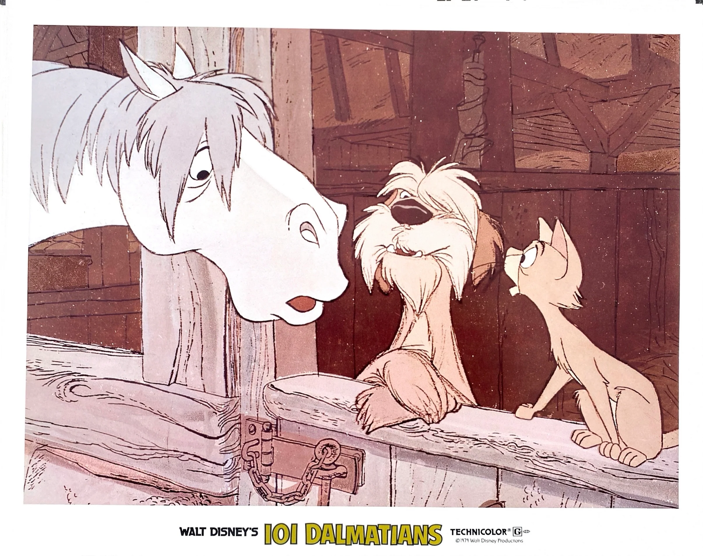 101 Dalmations (Lobby set of 9 cards with original envelope) - Image 8