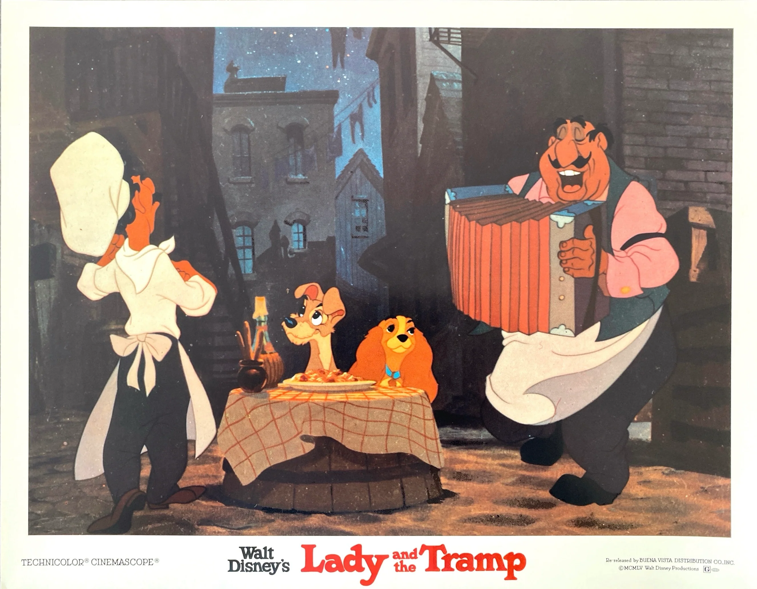 Lady and the Tramp (Lobby set of 9 cards with original envelope) - Image 6