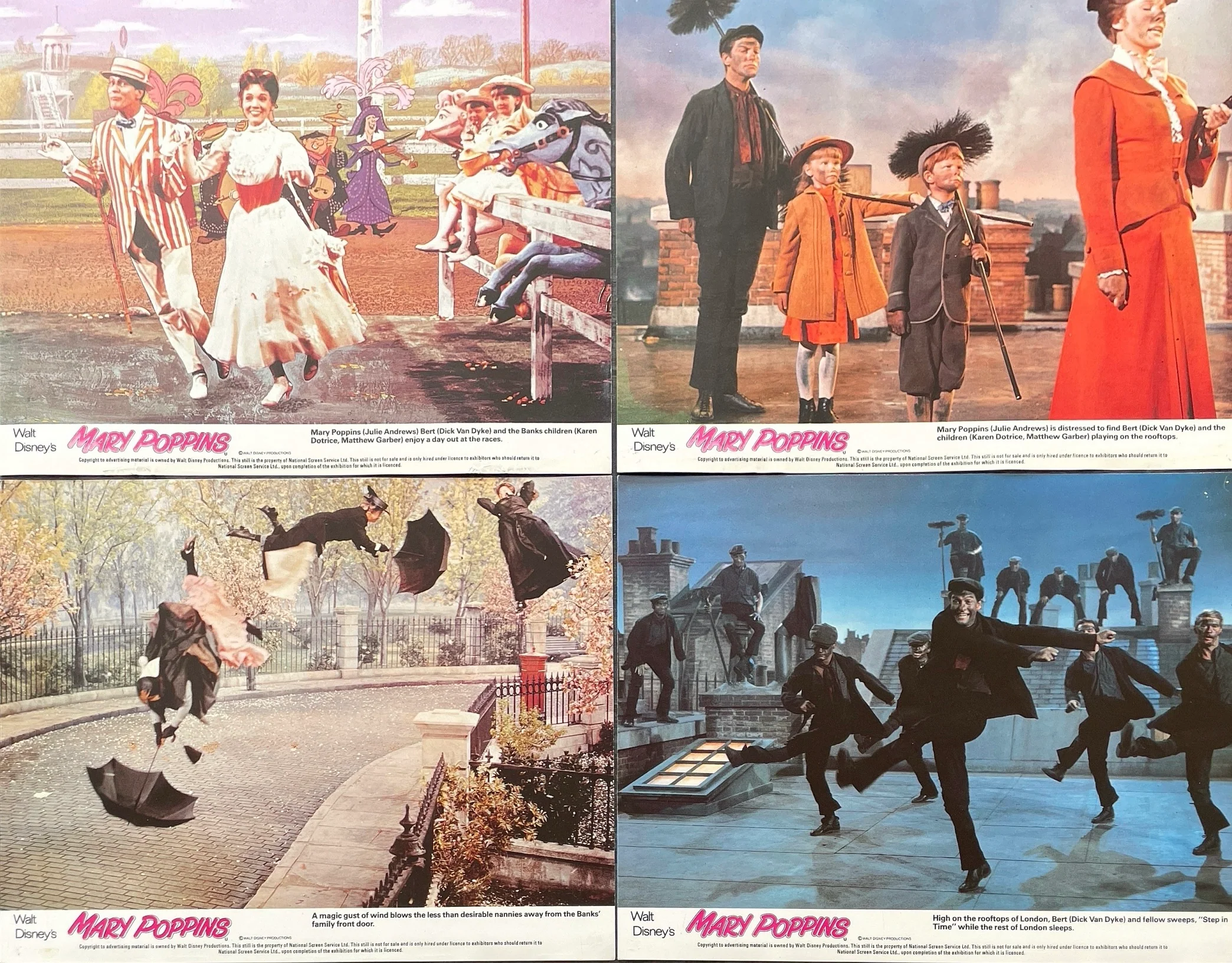 Mary Poppins (UK Front of House Still Set of 8 Stills) - Image 2