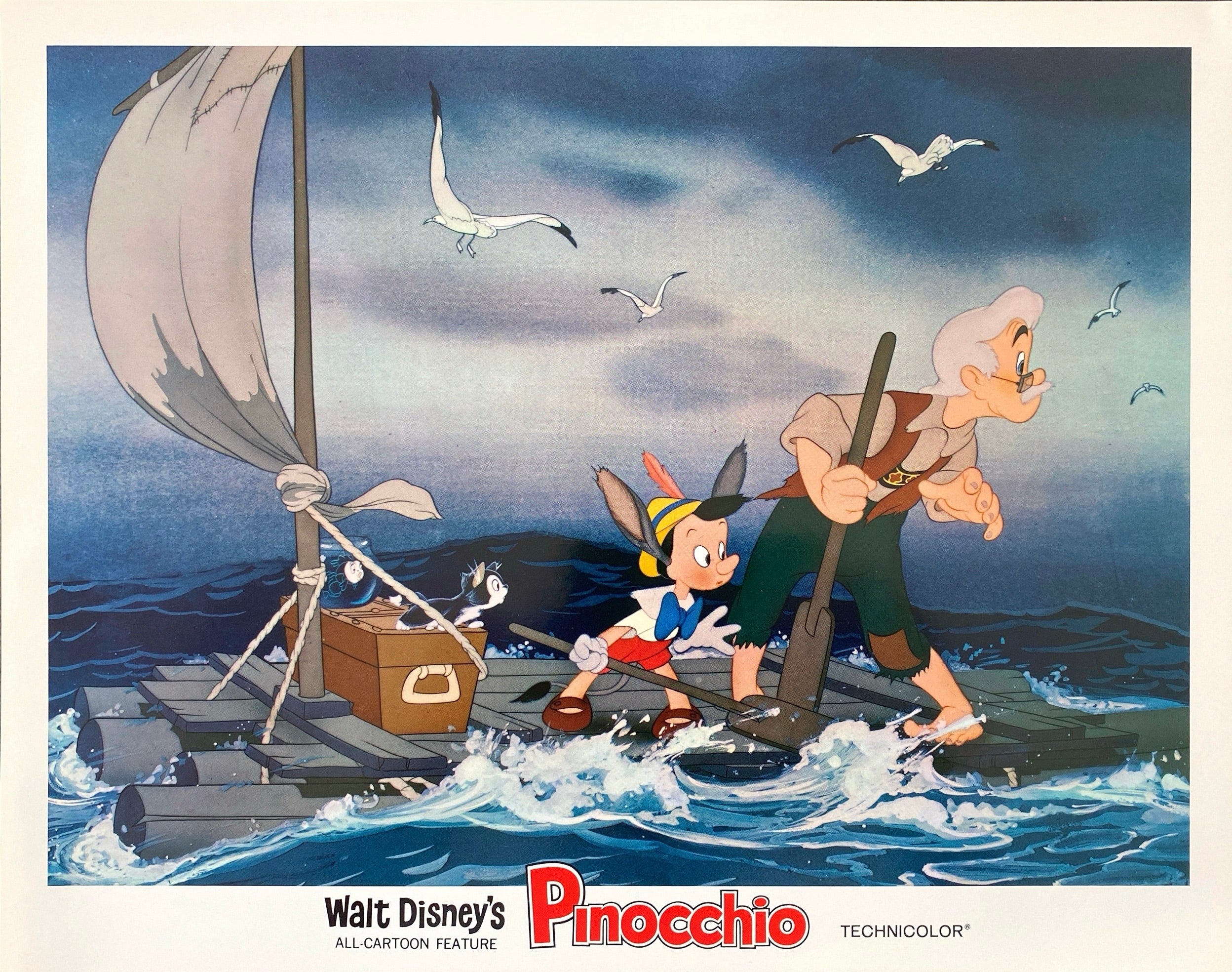 Pinocchio (Lobby set of 9 cards with original envelope) - Image 6