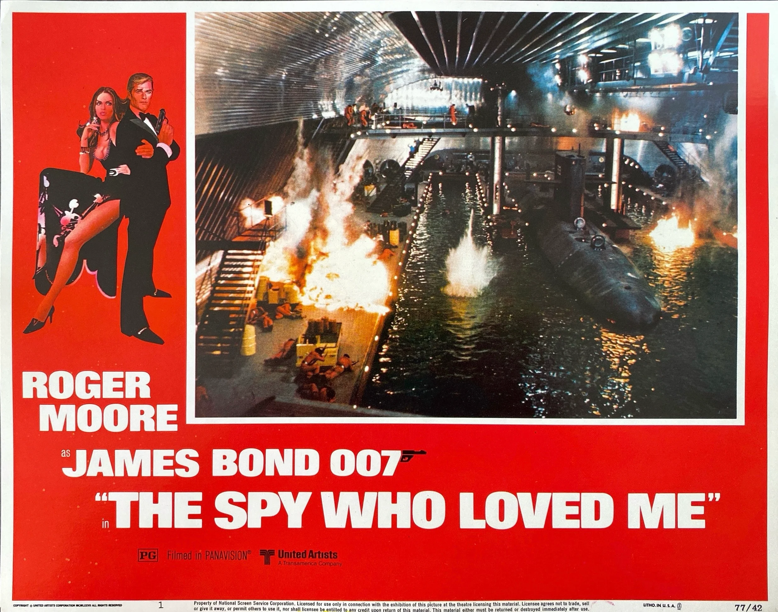 Spy Who Loved Me (3 Lobby Cards) - Image 2